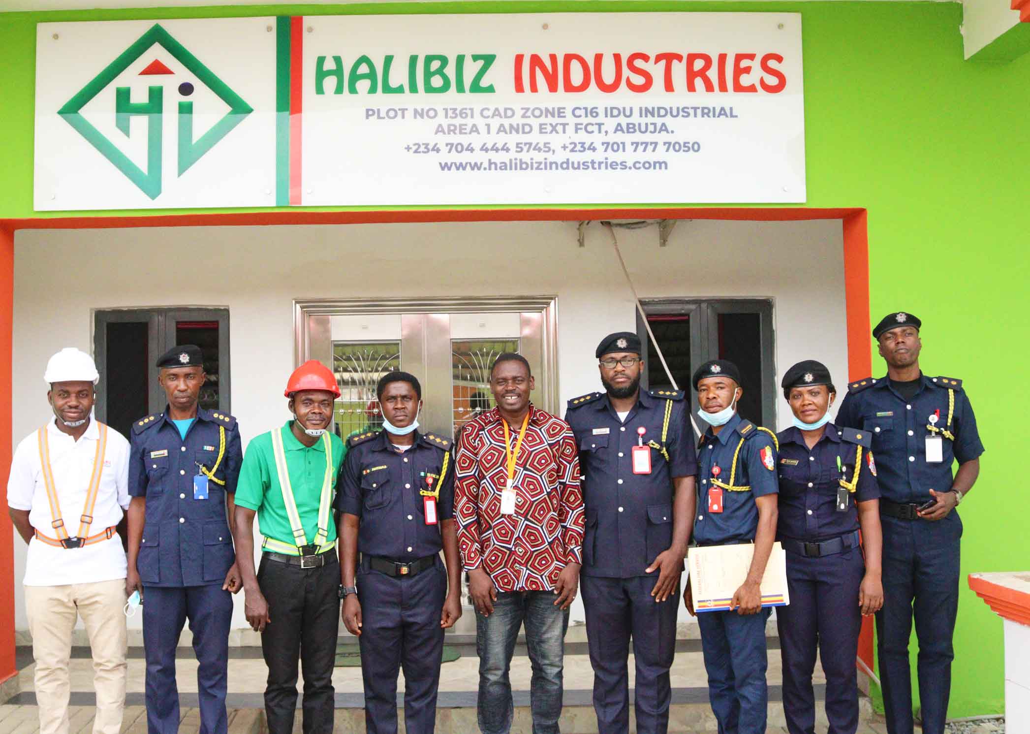 The Federal Fire Service Safety Inspection team paid a surprise visit to the factory. These inspections point out risks and hazards in the facility, which are noted at the end of a report to be remedied by employers.